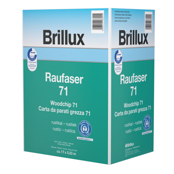 Brillux Raufaser 71 rustikal Maß 17,0m x 0,53m
