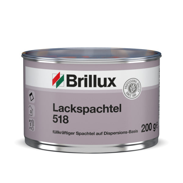 Brillux Lackspachtel weiß 518 versch. Größen