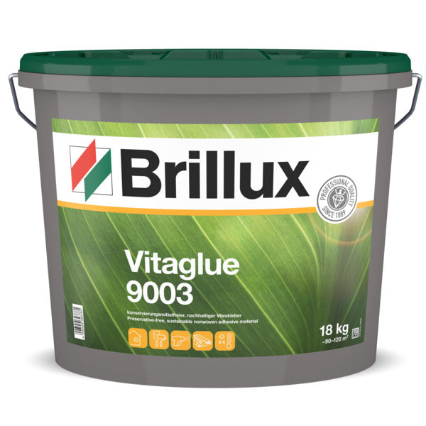 Brillux 9003 Vitaglue – konservierungsmittelfreier Vlieskleber für wohngesunde Wandgestaltung