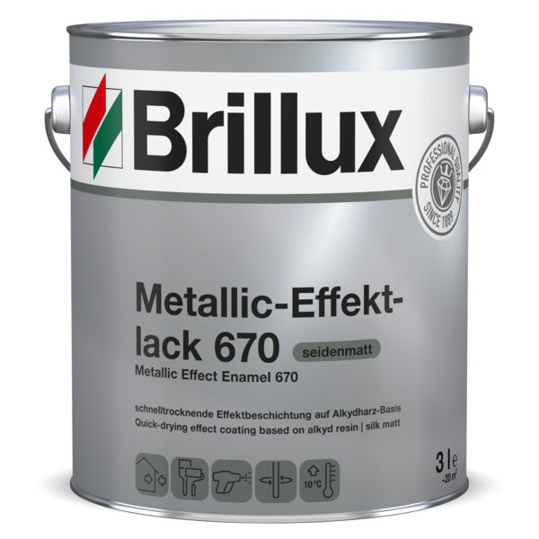 Brillux Metallic-Effektlack 670 - Maler Willenborg