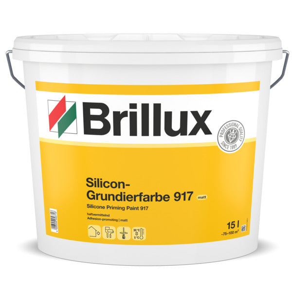 Brillux Silicon-Grundierfarbe 917 weiß 15 Liter - Maler Willenborg