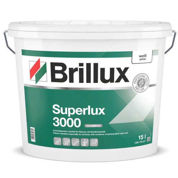 Brillux Bundle Superlux ELF 3000 – das perfekte Maler-Komplettset für glatte, hochwertige Innenanstriche