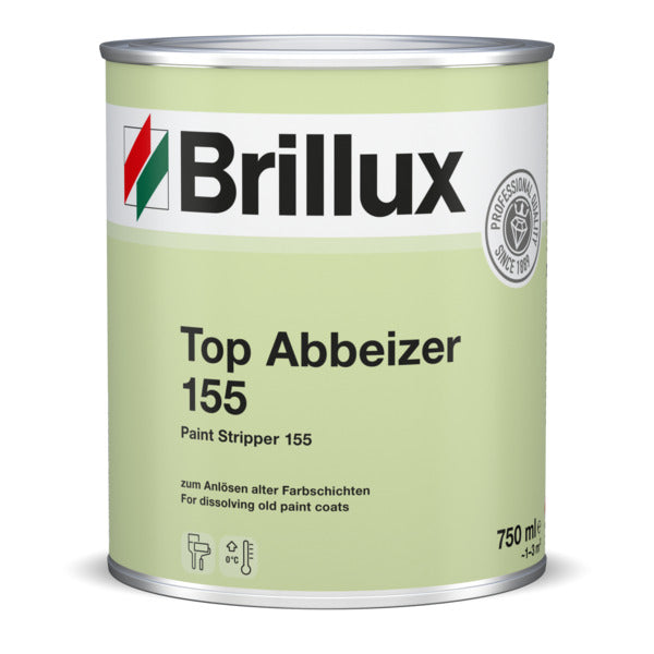 Brillux 155 Top Abbeizer – hochwirksamer, pastöser Abbeizer für viele Altbeschichtungen