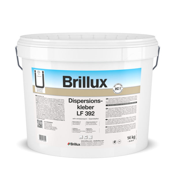 Brillux 392 Dispersionskleber LF  – verarbeitungsfertiger Bodenbelagskleber für starke Klebkraft auf Innenflächen