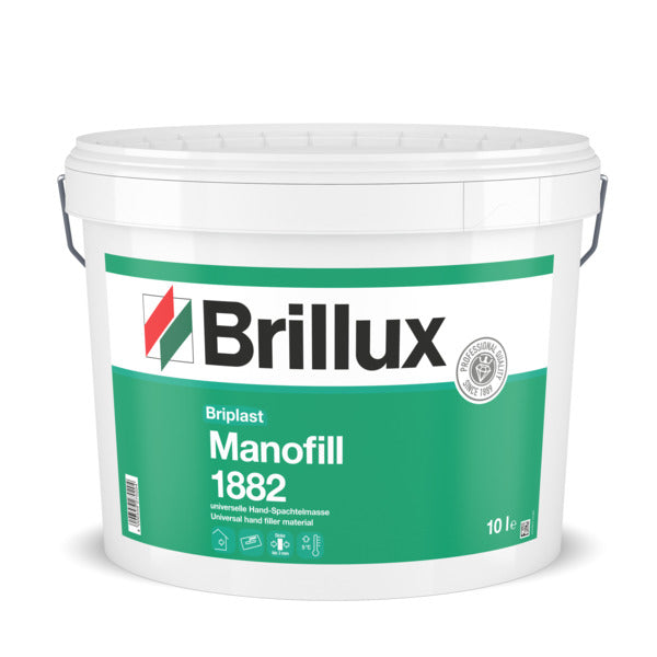 Brillux 1882 Briplast Manofill (Handspachtel) 10 l