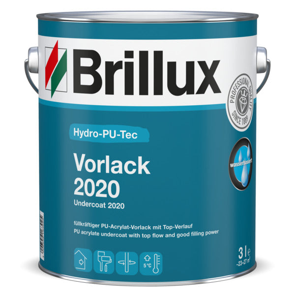 Brillux PU-Tec Vorlack 2020 – perfekter Vorlack für PU-Lackierungen mit höchster Verlaufsgüte
