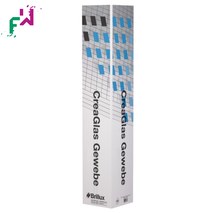 Brillux 2100 CreaGlas Gewebe VG grob – strapazierfähiges Glasgewebe für dekorative Wandgestaltung