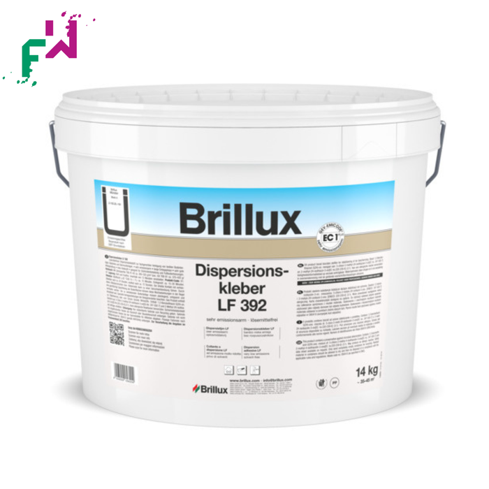 Brillux 392 Dispersionskleber LF  – verarbeitungsfertiger Bodenbelagskleber für starke Klebkraft auf Innenflächen
