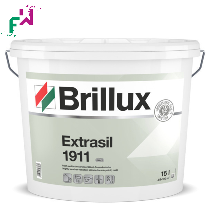 Brillux Extrasil 1911 – hochwertige Silikat-Fassadenfarbe für mineralische Untergründe