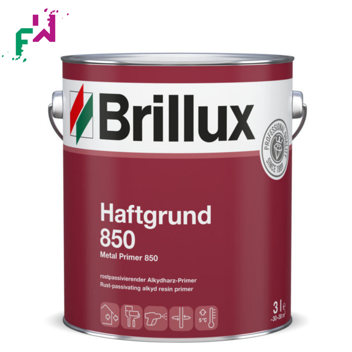 Brillux Haftgrund 850 – weiß pigmentierter Haftvermittler für schwierige Untergründe im Innen- und Außenbereich