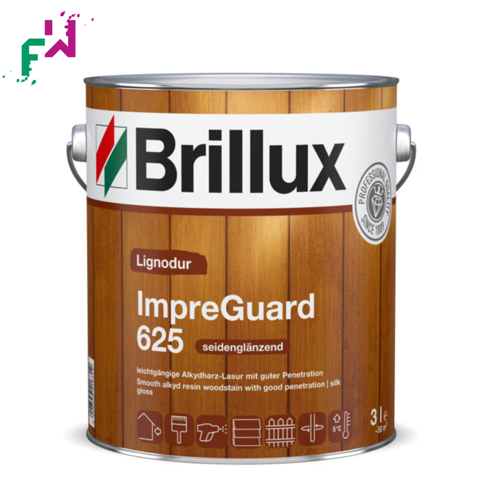 Brillux Lignodur ImpreGuard 625 – imprägnierender Holzschutz für den Außenbereich