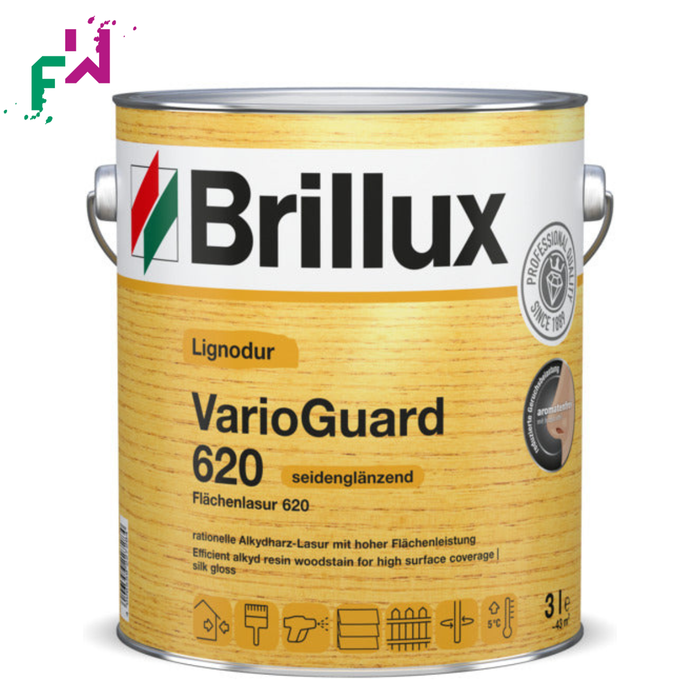 Brillux VarioGuard 620 – matte Flächenlasur für kreative, strukturierte Wandgestaltung