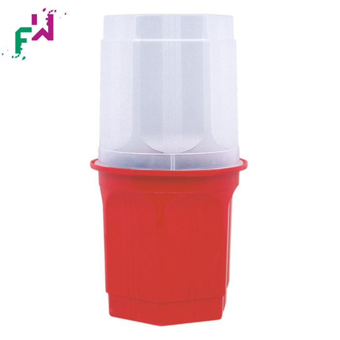 Brillux Pinselpott 1110 klein u. großBrillux Pinselpott 1110 – stabiler Kunststoffbehälter zum sicheren Aufbewahren und Transportieren von Pinseln und Lacken. Erhältlich in klein und groß