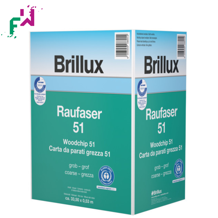 Brillux Rauchfaser 51 – die vielseitige Raufasertapete mit feiner Struktur