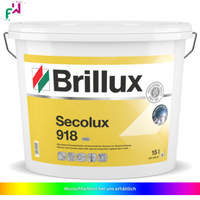 Brillux Secolux 918 – Fassadenfarbe (Weiß und Wunschton)
