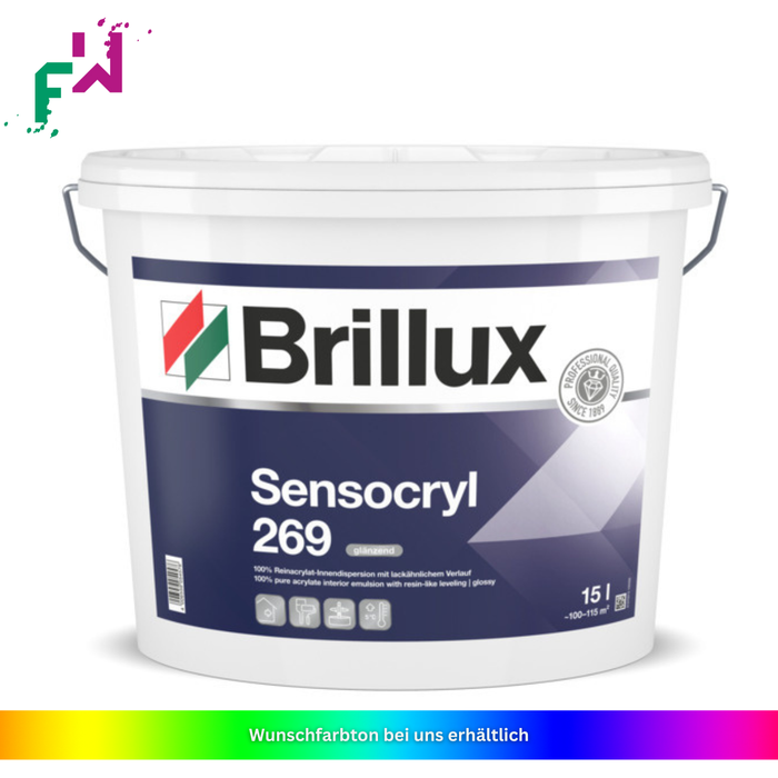 Brillux Sensocryl ELF 269 – die emissionsarme Innenfarbe für hochwertige Wand- und Deckenanstriche