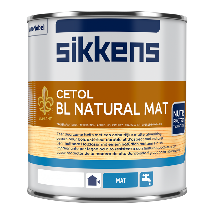 Sikkens CETOL BL Natural Mat - Dünnschichtlasur (matt)