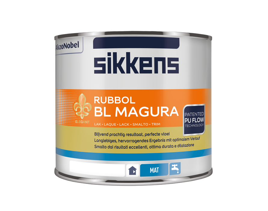 Sikkens RUBBOL BL Magura - Premium-Mattlack (weiß)