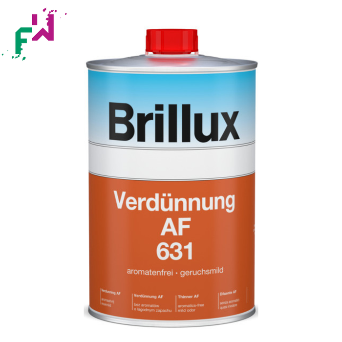 Brillux Verdünnung AF 631 – Spezialverdünnung für aromatenfreie Lack- und Lasursysteme