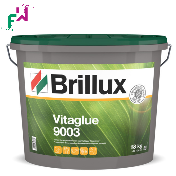 Brillux 9003 Vitaglue – konservierungsmittelfreier Vlieskleber für wohngesunde Wandgestaltung