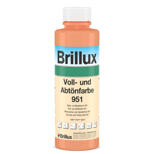 Brillux Voll- und Abtönfarbe 951 versch. Größen