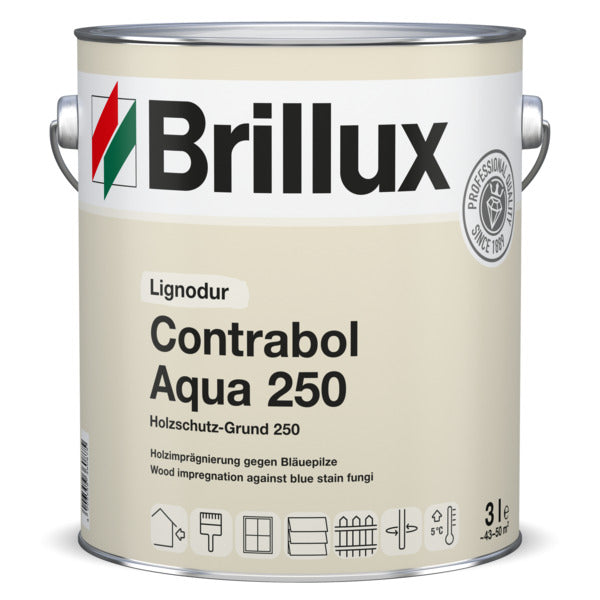 Brillux Lignodur Contrabol Aqua 250 farblos