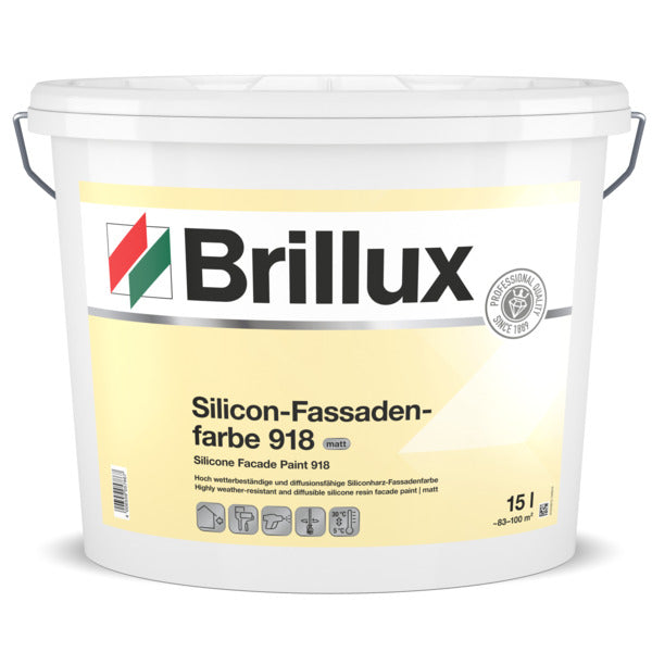 Brillux Silicon-Fassadenfarbe 918 - Maler Willenborg