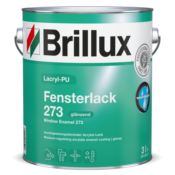 Brillux Lacryl-PU Fensterlack 273 weiß - Maler Willenborg