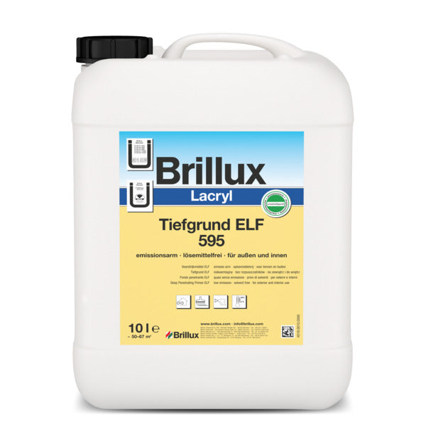 Brillux Lacryl Tiefgrund ELF transparent 595 - Maler Willenborg